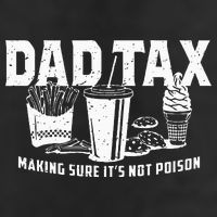 Dad Tax Making Sure Its Not P.O.I.S.O.N 7 Panel Mesh Trucker Snapback Hat
