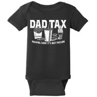 Dad Tax Making Sure Its Not P.O.I.S.O.N Baby Bodysuit