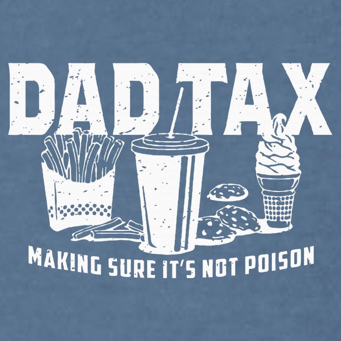 Dad Tax Making Sure Its Not P.O.I.S.O.N Garment-Dyed Sweatshirt