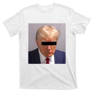 DONALD TRUMP MUG SHOT Funny Look Him Up Anti Trump T-Shirt