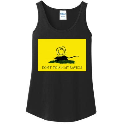 DonT Touch My Ravioli Ladies Essential Tank