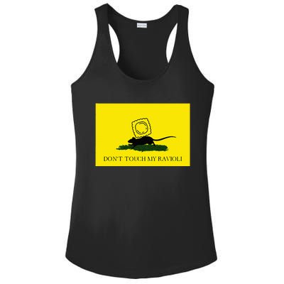 DonT Touch My Ravioli Ladies PosiCharge Competitor Racerback Tank