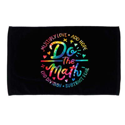 Do The Math x Love Add Hope Slogan teacher Microfiber Hand Towel