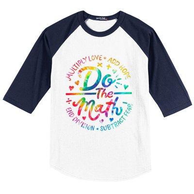 Do The Math x Love Add Hope Slogan teacher Baseball Sleeve Shirt