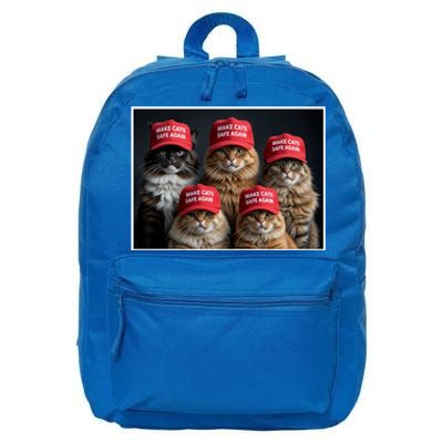 Donald Trump Make Cats Safe Again Red Hat 2024 Debate Funny 16 in Basic Backpack