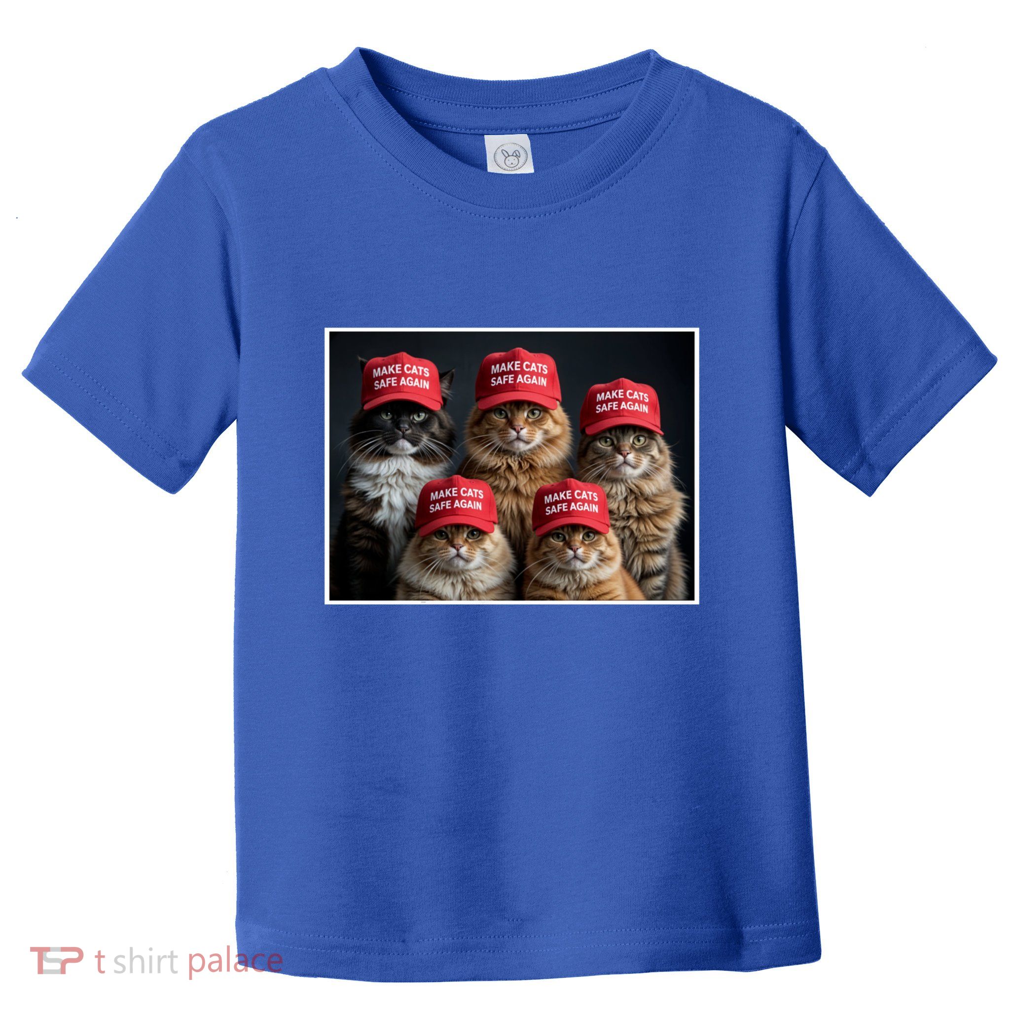 Donald Trump Make Cats Safe Again Red Hat 2024 Debate Funny Toddler T-Shirt