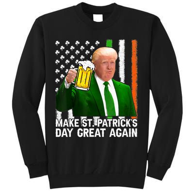 Donald Trump Make St Patricks Day Great Again Sweatshirt