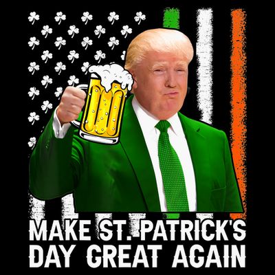 Donald Trump Make St Patricks Day Great Again T-Shirt