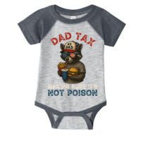 Dad Tax Making Sure It's Not  Funny Dad 4th Of July  Infant Baby Jersey Bodysuit