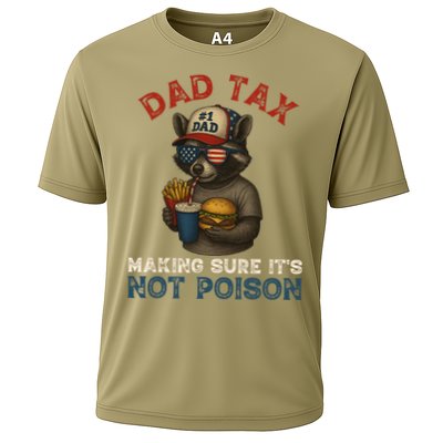 Dad Tax Making Sure It's Not  Funny Dad 4th Of July  Performance Shirt