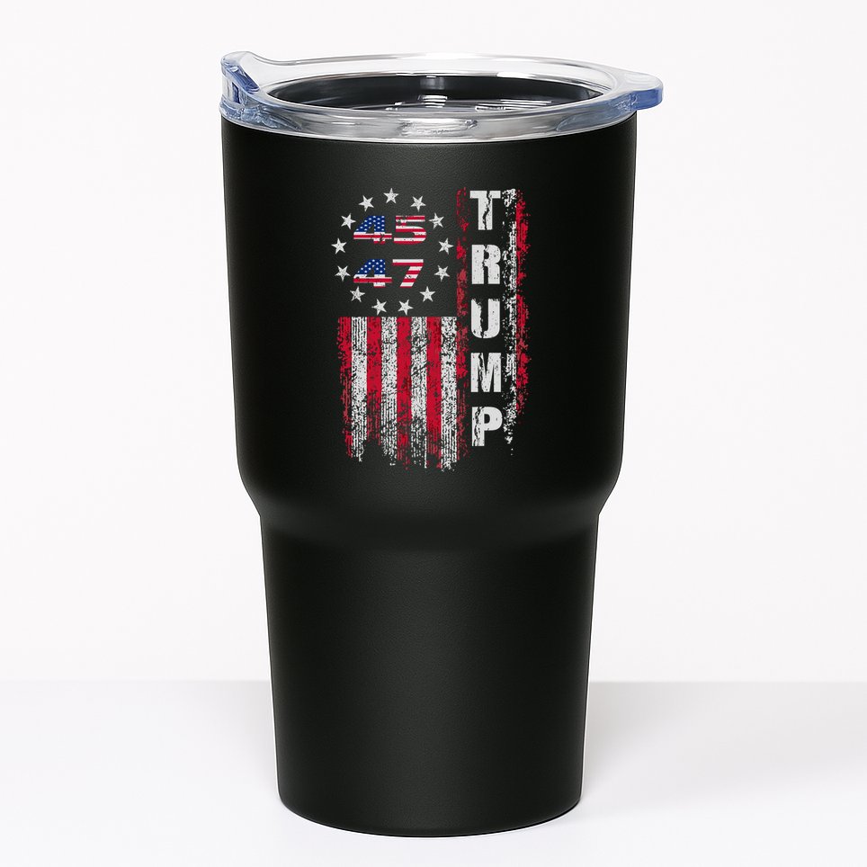 Donald Trump Merchandise 45 47 Trump 2025 Tumbler