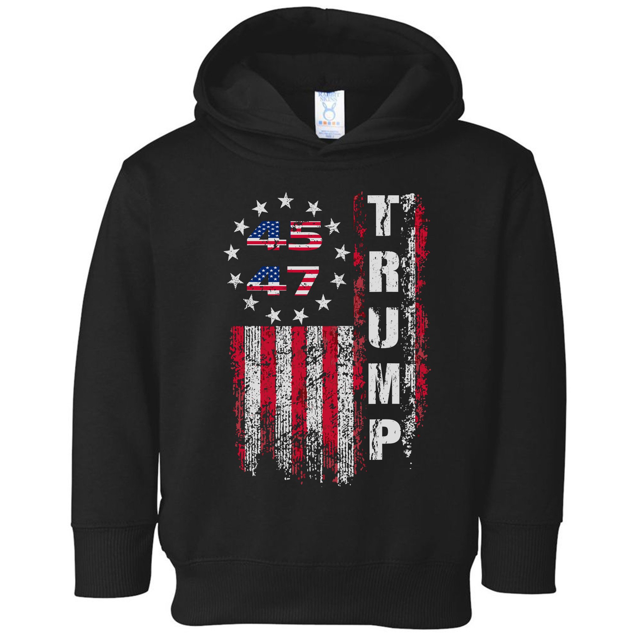 Donald Trump Merchandise 45 47 Trump 2025 Toddler Hoodie