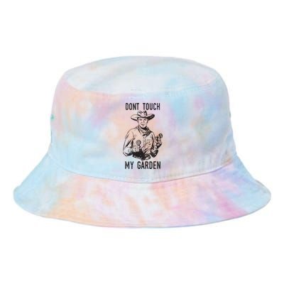 Dont Touch My Garden Funny Gardening Gardener Gift Tie Dye Newport Bucket Hat