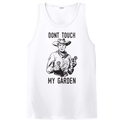 Dont Touch My Garden Funny Gardening Gardener Gift PosiCharge Competitor Tank