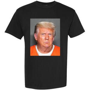 Donald Trump Mug Shot Garment-Dyed Heavyweight T-Shirt