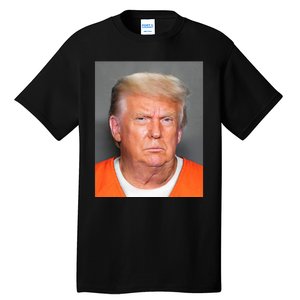 Donald Trump Mug Shot Tall T-Shirt