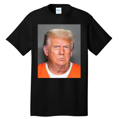 Donald Trump Mug Shot Tall T-Shirt