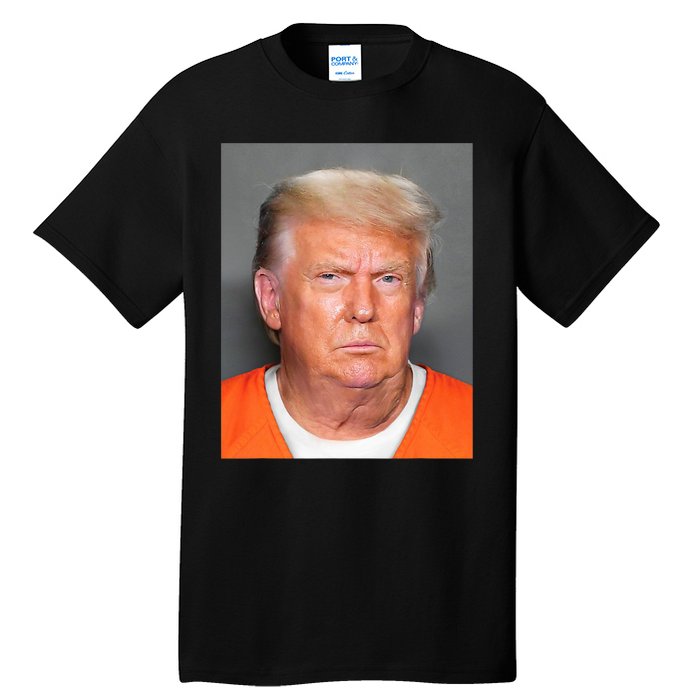 Donald Trump Mug Shot Tall T-Shirt