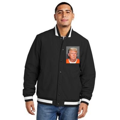 Donald Trump Mug Shot Insulated Varsity Jacket