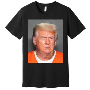 Donald Trump Mug Shot Premium T-Shirt