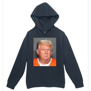 Donald Trump Mug Shot Urban Pullover Hoodie