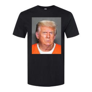 Donald Trump Mug Shot Softstyle CVC T-Shirt