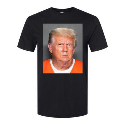 Donald Trump Mug Shot Softstyle CVC T-Shirt