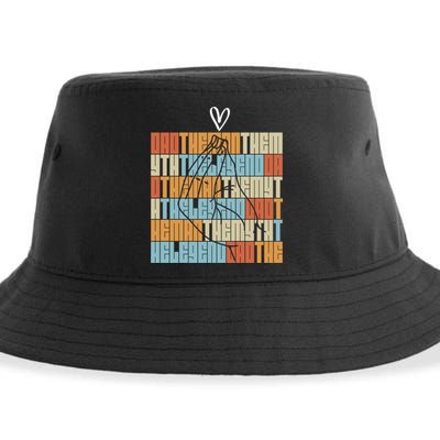 Dad The Myth The Legend Daddy Papa Love Heart Fathers Day Gift Sustainable Bucket Hat
