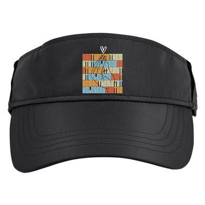 Dad The Myth The Legend Daddy Papa Love Heart Fathers Day Gift Adult Drive Performance Visor
