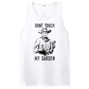 DonT Touch My Garden Funny Gardening PosiCharge Competitor Tank