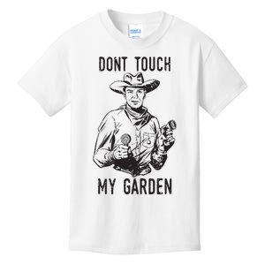 Dont Touch My Garden Funny Gardening Gardener Gift Kids T-Shirt