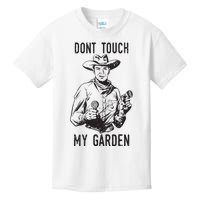 Dont Touch My Garden Funny Gardening Gardener Gift Kids T-Shirt