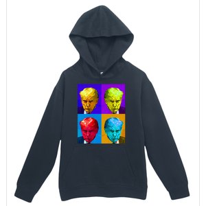 Donald Trump Mug Shot Colorful Pop Art Urban Pullover Hoodie