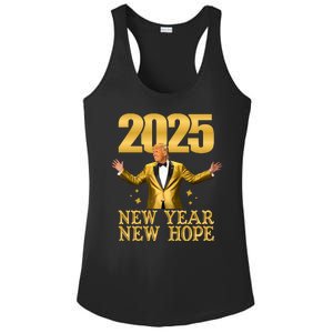 Donald Trump New Year New Hope 2025 Ladies PosiCharge Competitor Racerback Tank