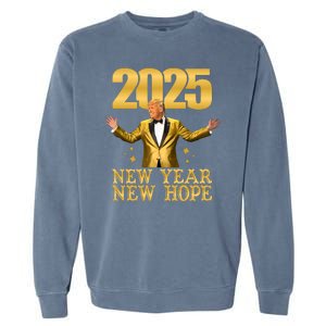 Donald Trump New Year New Hope 2025 Garment-Dyed Sweatshirt