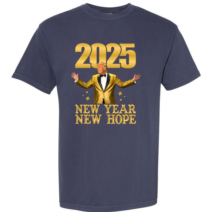 Donald Trump New Year New Hope 2025 Garment-Dyed Heavyweight T-Shirt