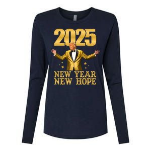 Donald Trump New Year New Hope 2025 Womens Cotton Relaxed Long Sleeve T-Shirt