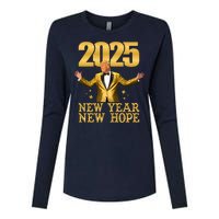 Donald Trump New Year New Hope 2025 Womens Cotton Relaxed Long Sleeve T-Shirt