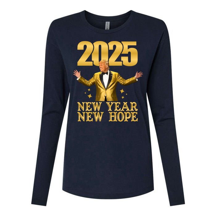 Donald Trump New Year New Hope 2025 Womens Cotton Relaxed Long Sleeve T-Shirt