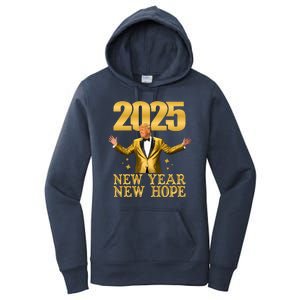 Donald Trump New Year New Hope 2025 Women's Pullover Hoodie