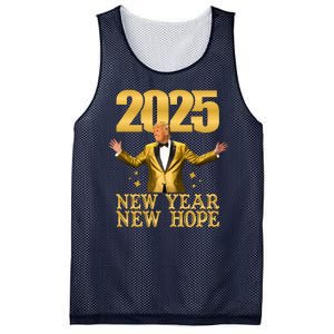 Donald Trump New Year New Hope 2025 Mesh Reversible Basketball Jersey Tank