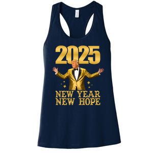 Donald Trump New Year New Hope 2025 Women's Racerback Tank