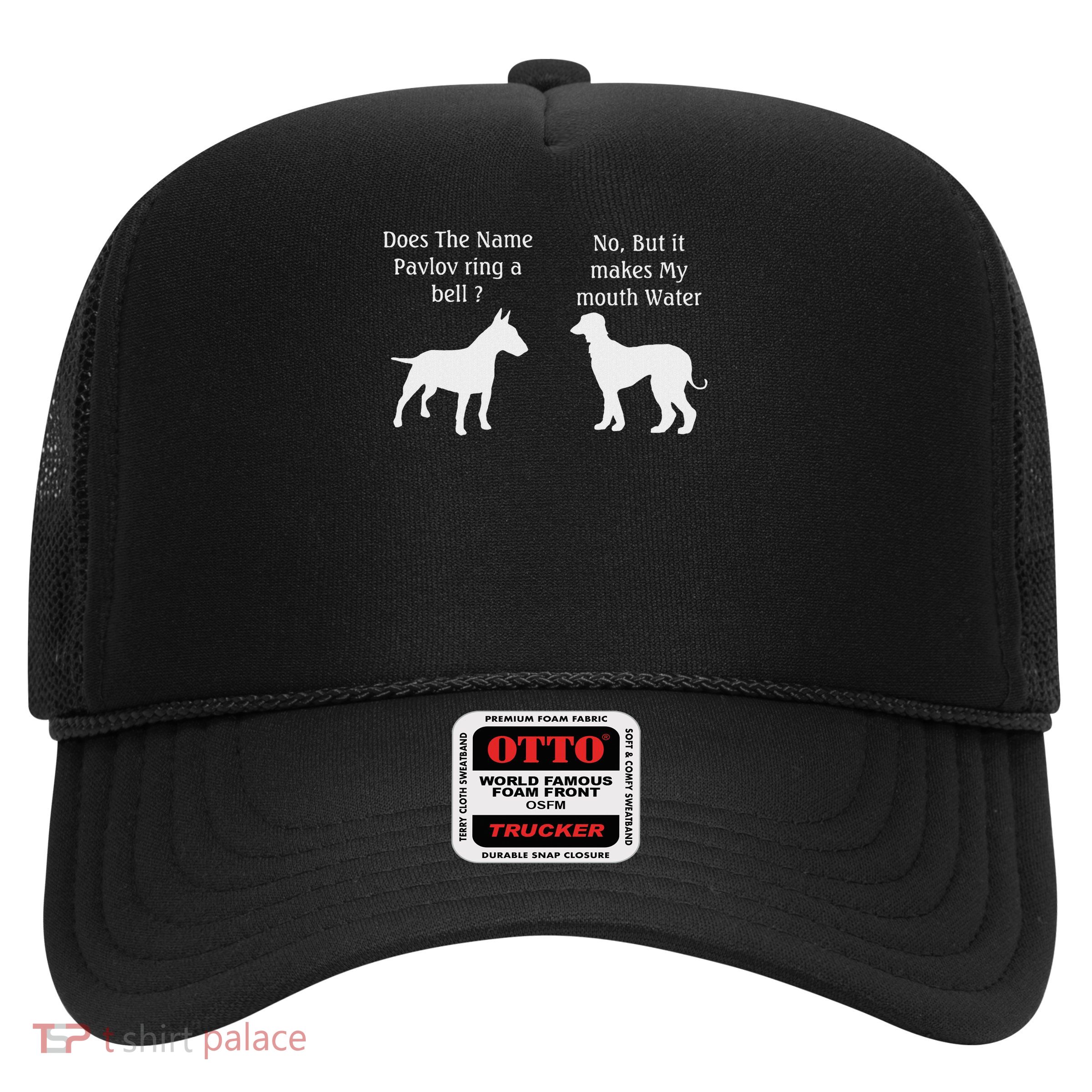 Does The Name Pavlov Ring A Bell Funny Psychology , Black Trucker Hat