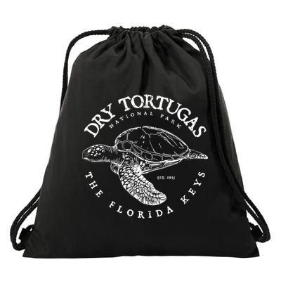 Dry Tortugas National Park Florida Keys Scuba Diving Turtle Gift Drawstring Bag