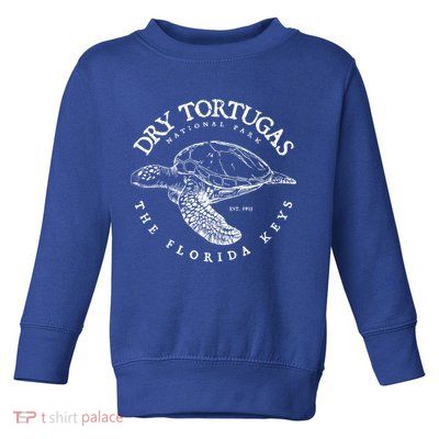 Dry Tortugas National Park Florida Keys Scuba Diving Turtle Gift Toddler Sweatshirt