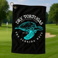 Dry Tortugas National Park Florida Keys Scuba Diving Turtle. Golf Towel