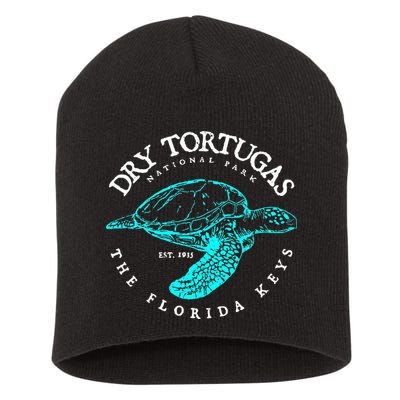 Dry Tortugas National Park Florida Keys Scuba Diving Turtle. Short Acrylic Beanie