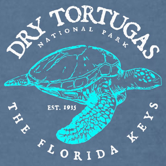 Dry Tortugas National Park Florida Keys Scuba Diving Turtle. Garment-Dyed Sweatshirt