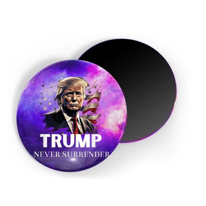 Donald Trump Never Surrender August 24 2024 Magnet