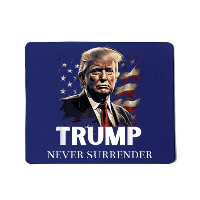 Donald Trump Never Surrender August 24 2024 Mousepad